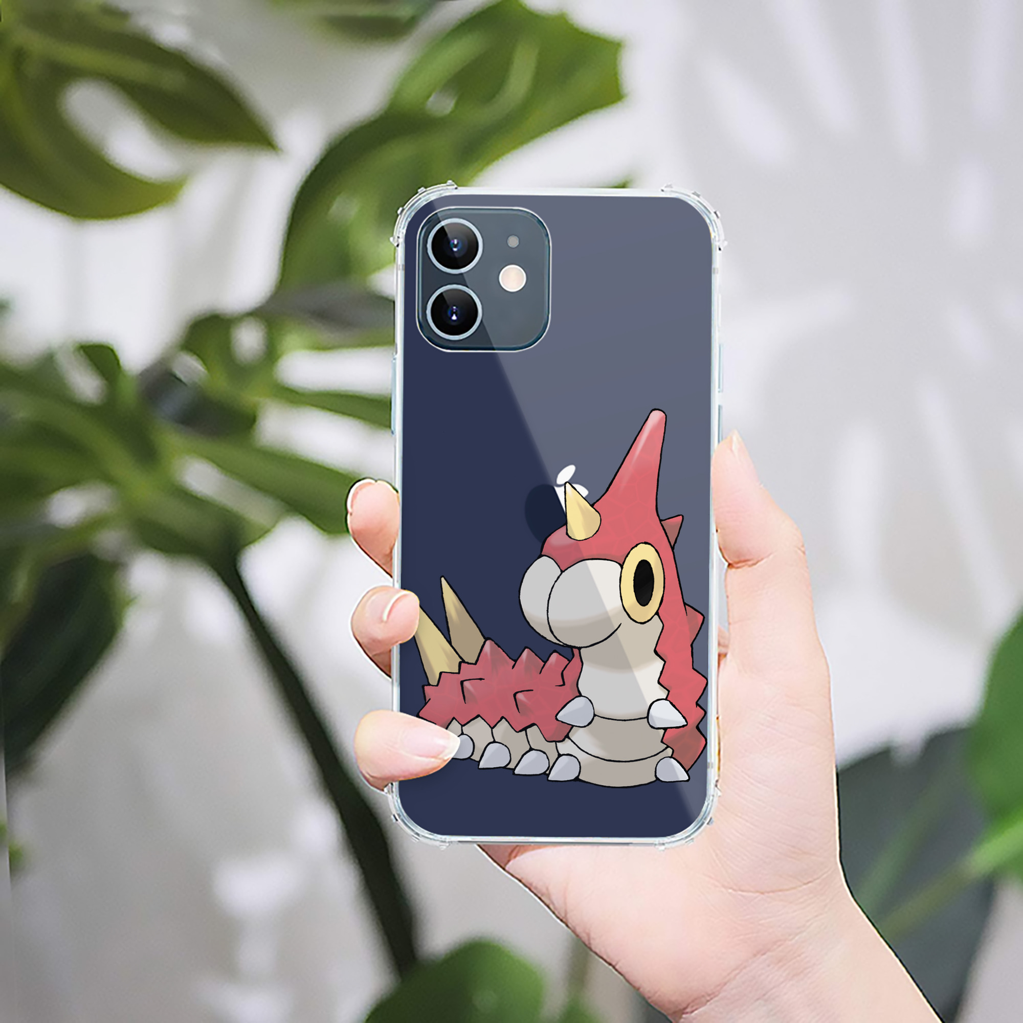 （画像用） ポケットモンスター Pokémon 【iPhone 12シリーズ対応】透明スマホケース（クリアソフトケース）